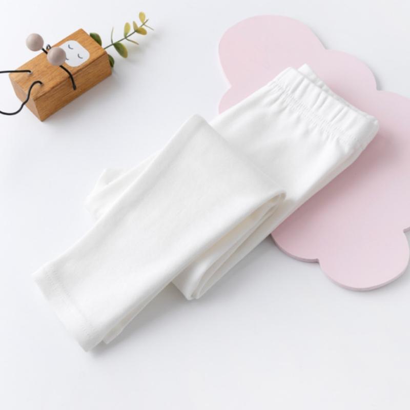 Lawadka Meisjeslegging Lente- en Herfststijl Katoen Baby Meisjes Baby Elastische Broek Kinderen Slanke Bovenkleding Broek 140