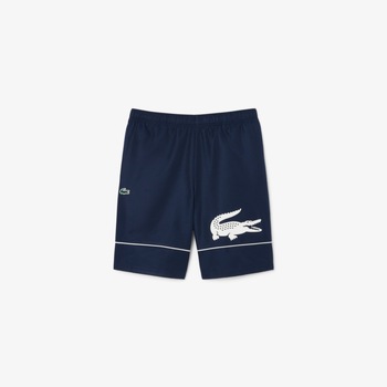 Lacoste Korte Broek  PRINTED DIAMOND TAFFETA TENNIS SHORTS
