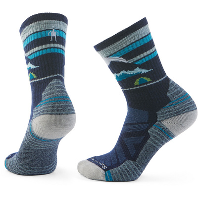 SmartWool Dames Hike Light New Pattern Crew Sokken