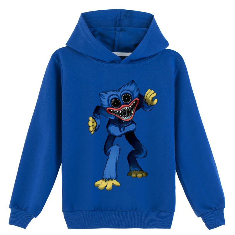 Memory Q Kinder 3D hoodie Huggy Wuggy trui Poppy Speeltijd Kindersweater Y455 140cm