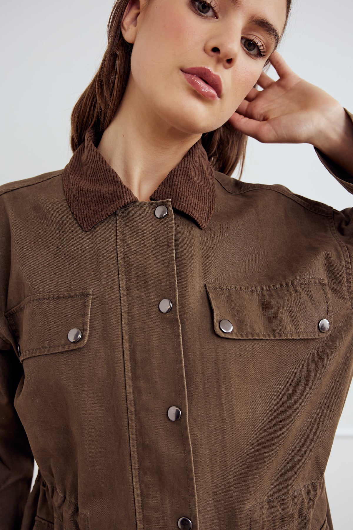 Noella Lexy Jacket Washed Morel