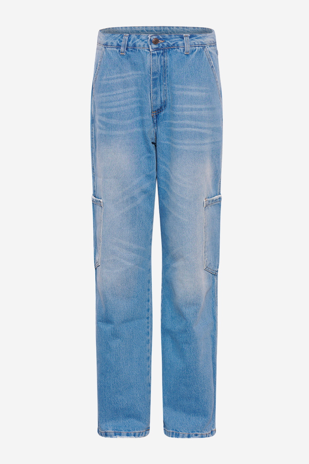 Noella Rory Cargo Jeans Light Blue Washed