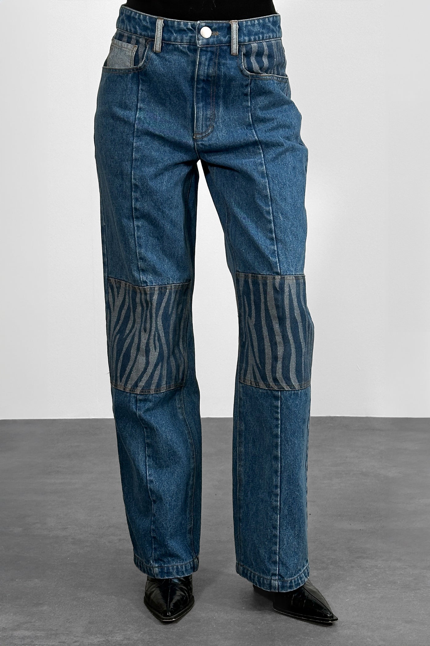 Noella Katy Patch Jeans Patch Denim