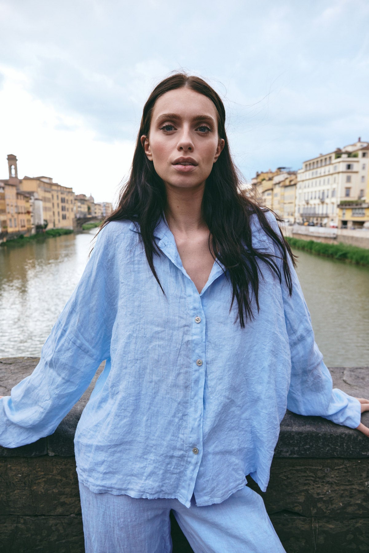 Noella Leanora Shirt Light Blue