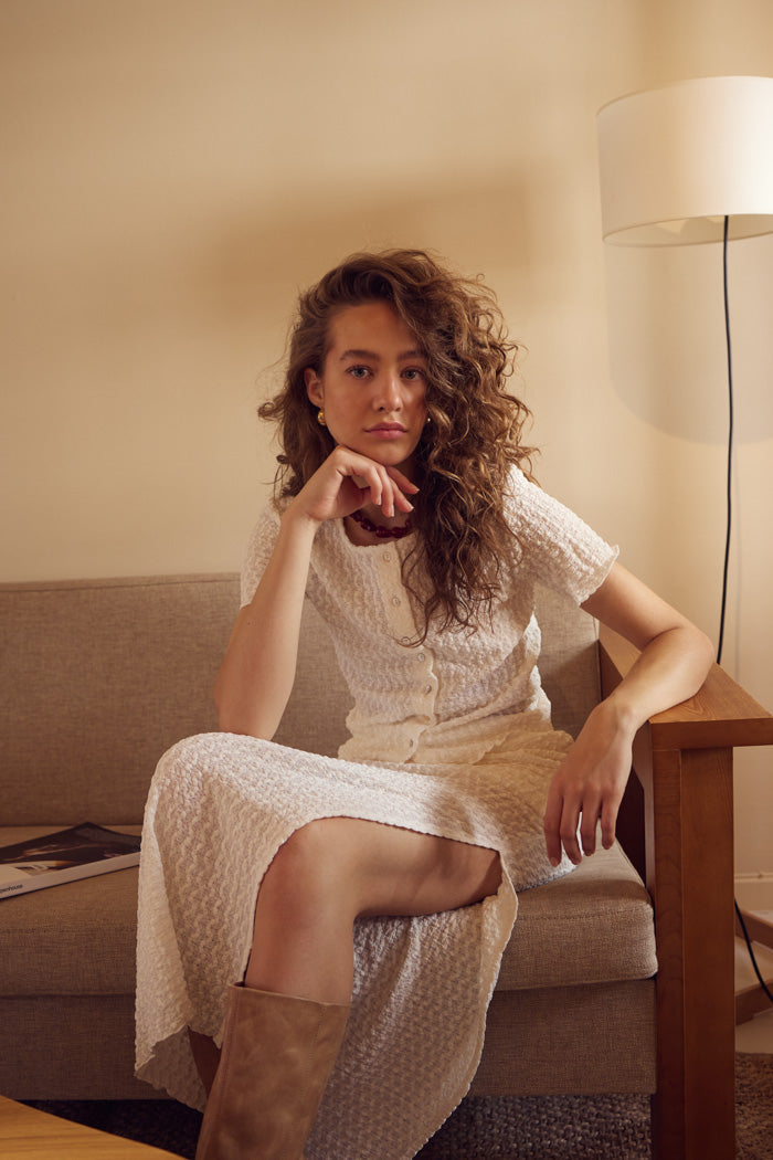 Noella Lilyann Skirt White