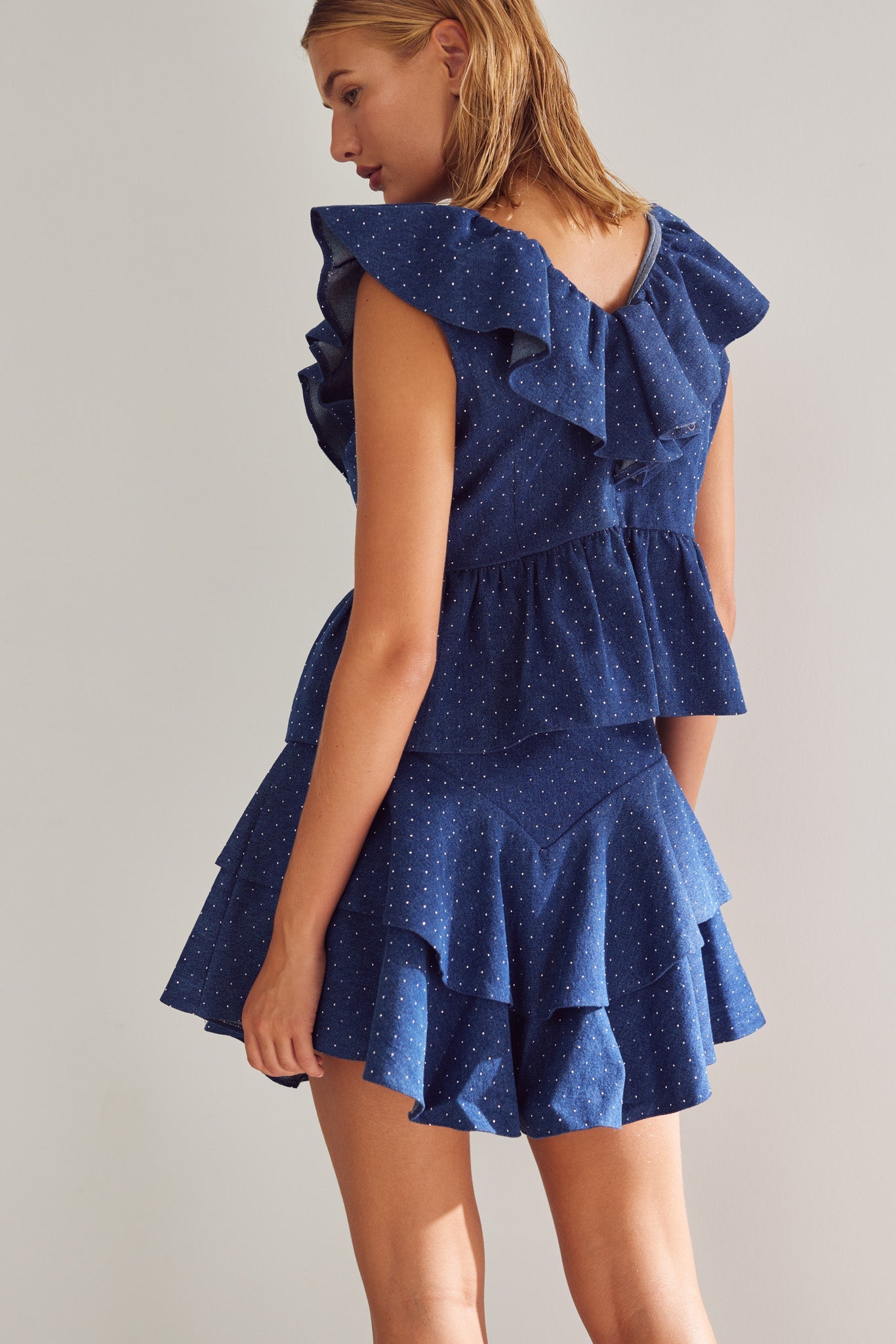 Noella Lilianna Skirt Blue Wash