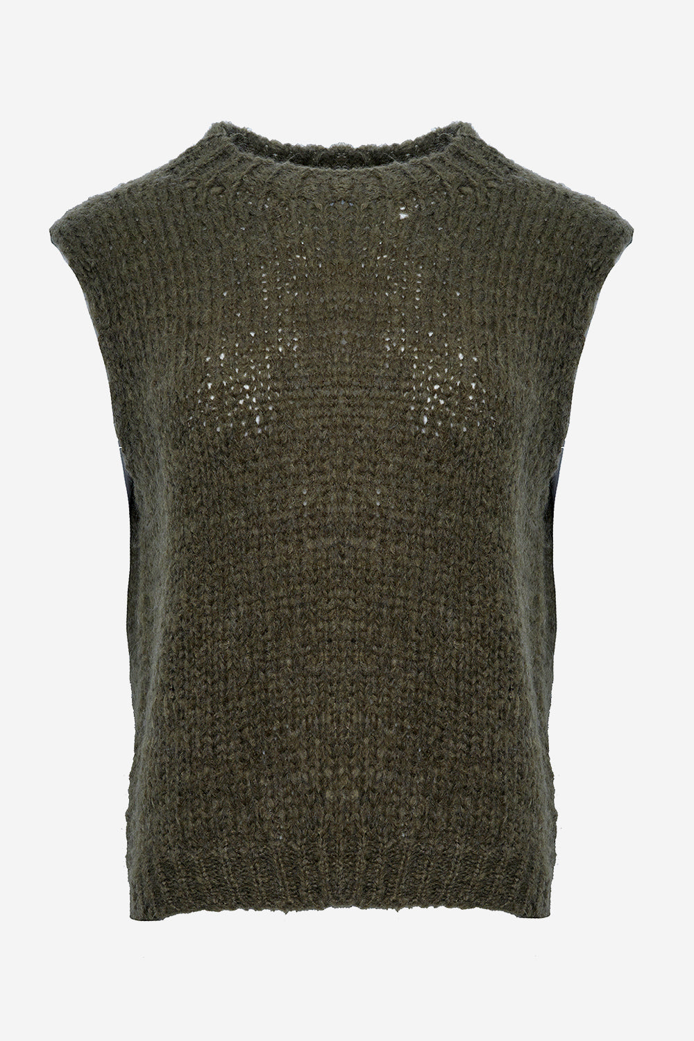 Noella Kala Knit Vest Army