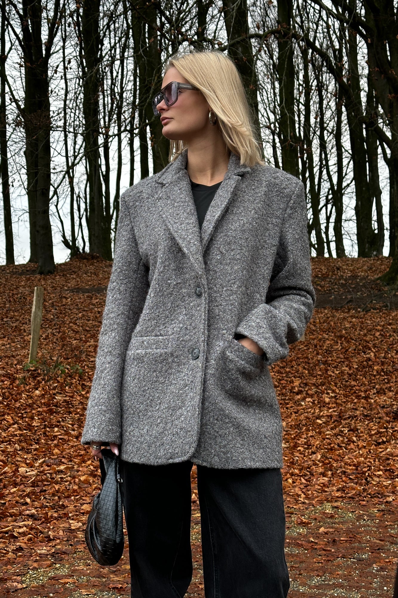 Noella Jet Blazer Medium Grey Mel.