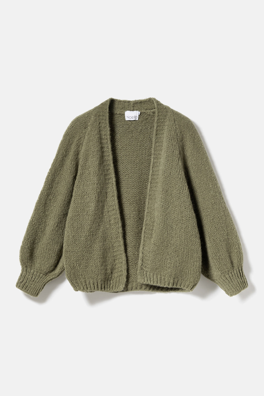 Noella Fora Knit Cardigan Army