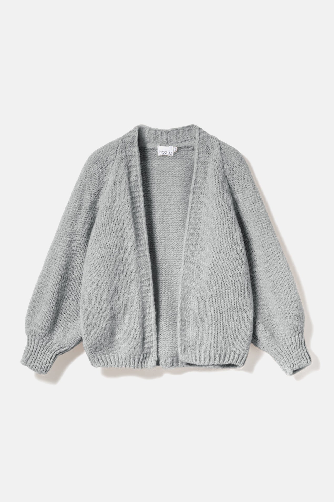 Noella Fora Knit Cardigan Light Grey