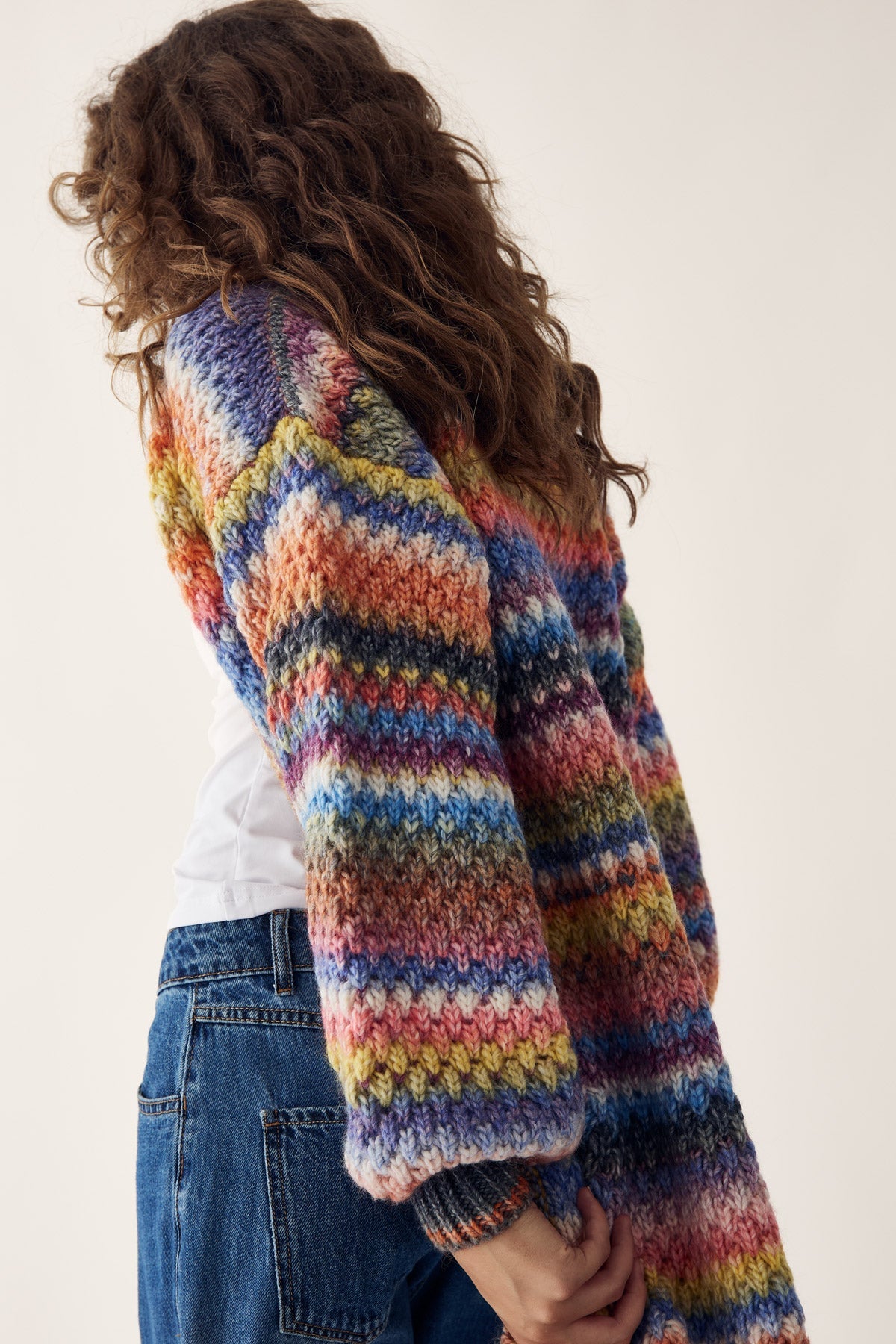 Noella Gio Knit Cardigan Multi Mix