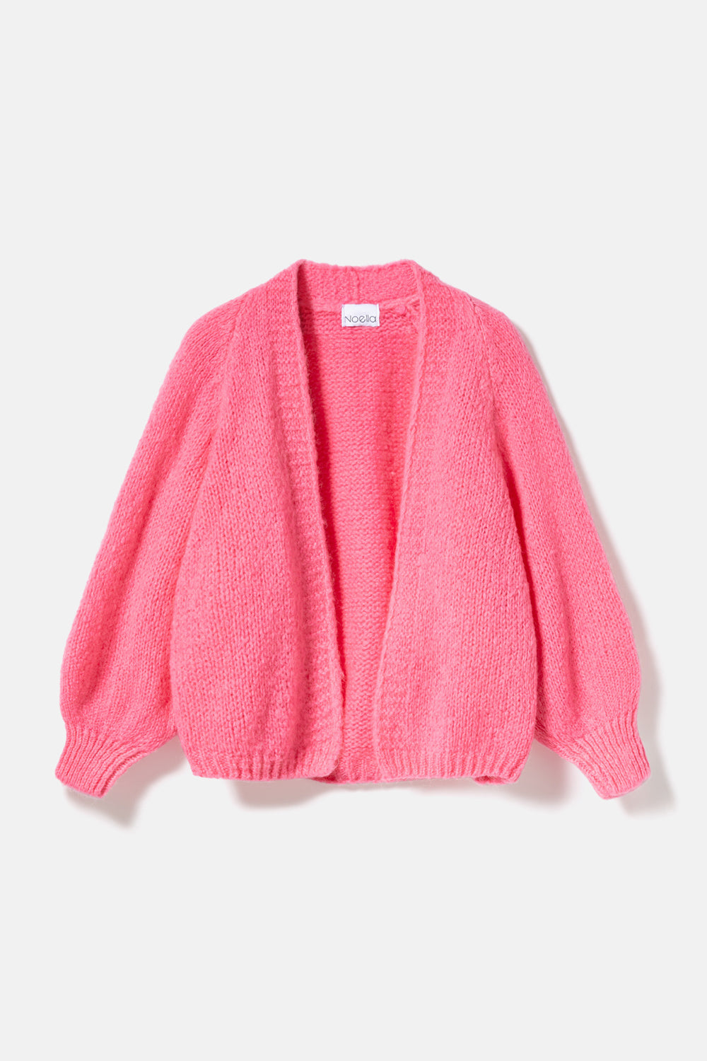 Noella Fora Knit Cardigan Dark Rose