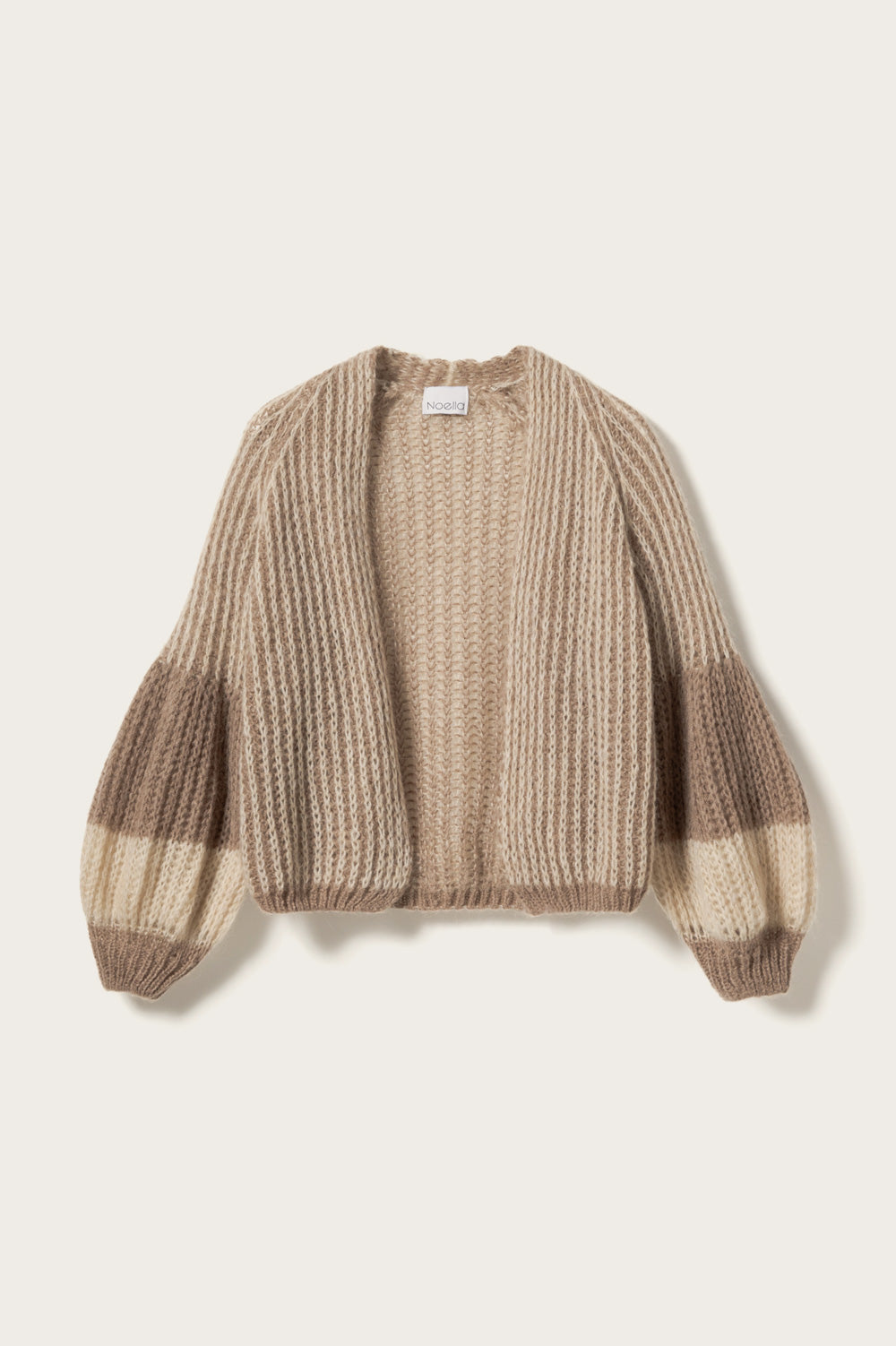 Noella Liana Knit Cardigan Cozy Brown