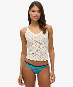 Superdry Gerecycled Gestreept Bikinibroekje Blauw