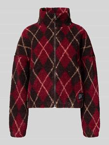 Only Oversized sweatjack van teddybont, model 'ELINE LIFE'