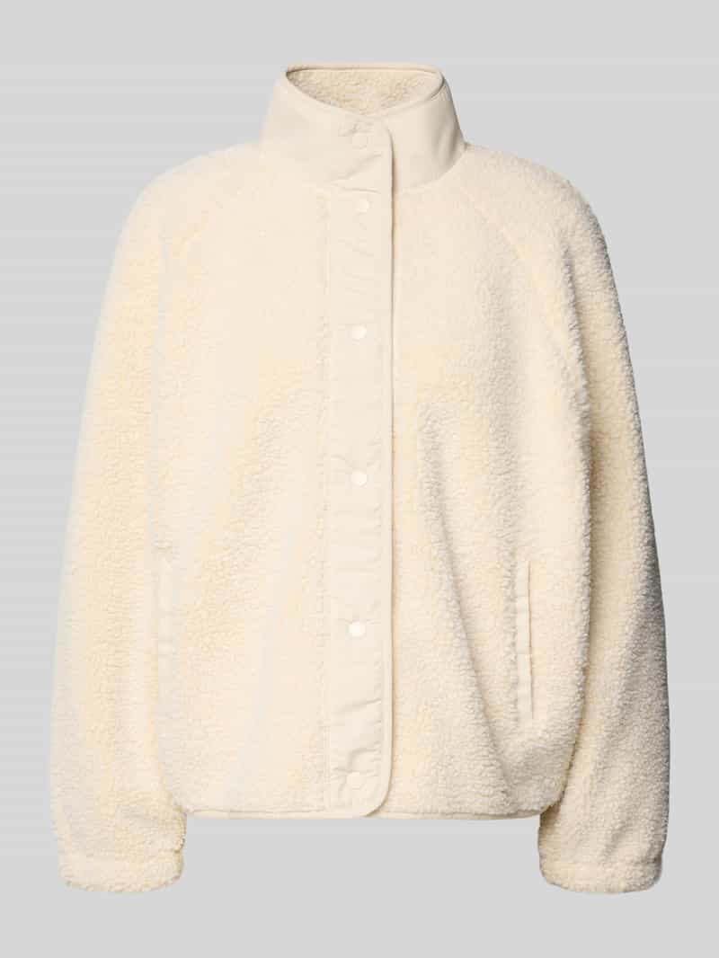 Jake*s Casual Sweatjack met teddybont