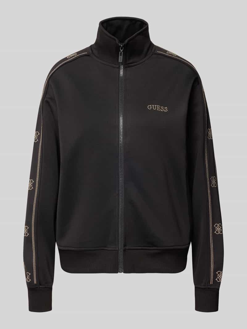 Guess Activewear Sweatjack met opstaande kraag, model 'OCTAVIA'