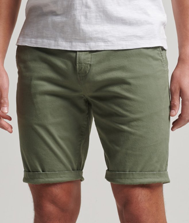 Superdry Core Chinoshort Groen