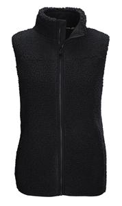 Killtec KOW 7 sherpa fleece bodywarmer dames zwart