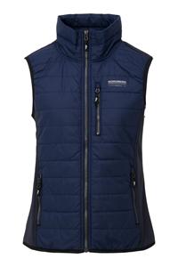 Nordberg Tirza fleece bodywarmer dames navy