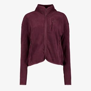 Mountain Peak dames outdoor fleece vest bordeaux