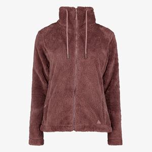 Mountain Peak furry dames fleece vest roze