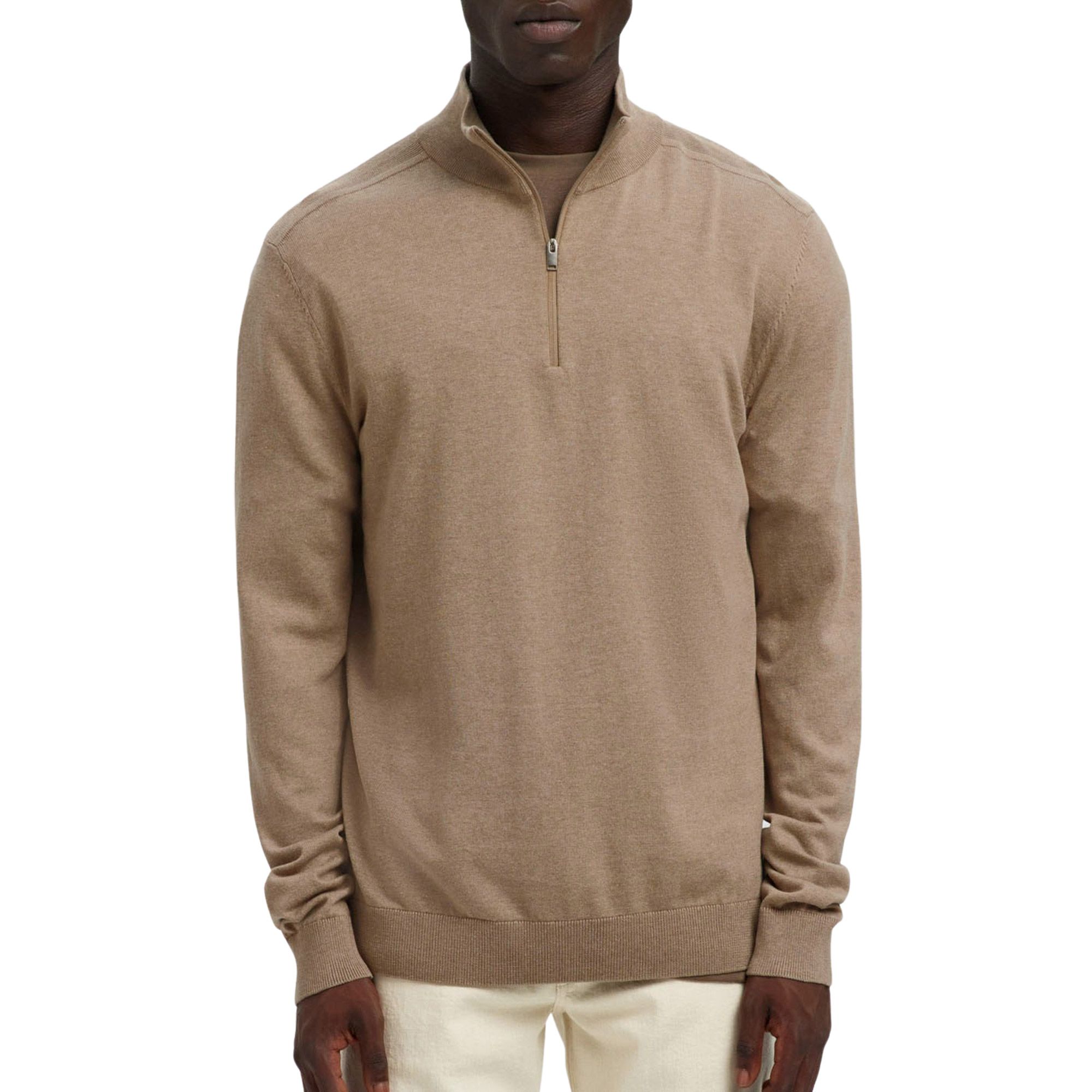 Selected Berg Half Zip Trui Heren