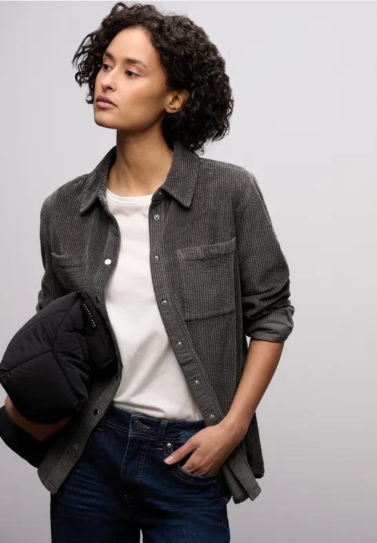 Street One Corduroy overhemd blouse