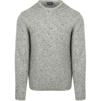 Suitable Sweater  Trui Donnegal Tweed Eco Wool Grijs