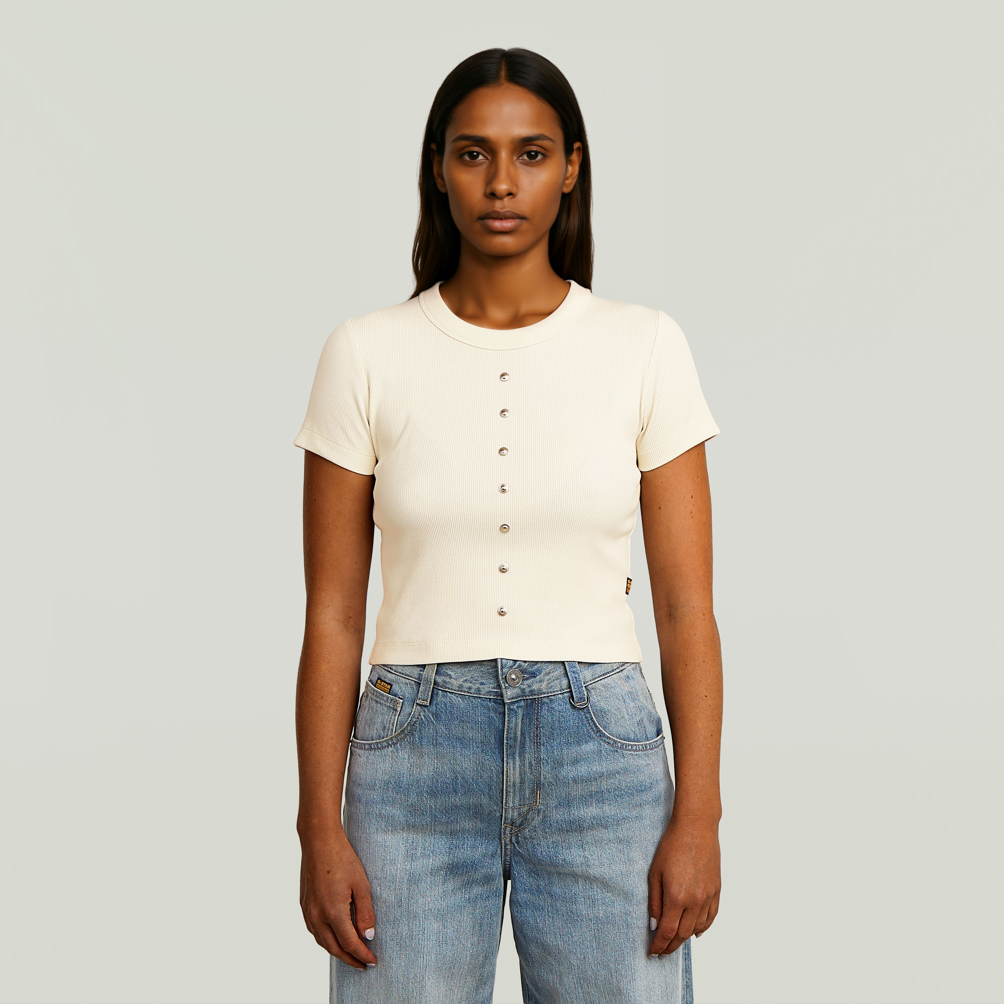 G-Star RAW Heritage Hardware Baby T-shirt - Wit - Dames