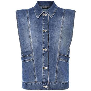 Pieces Spijkerjack  -