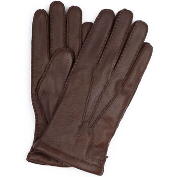 Hestra Handschoenen  Handschoen Matthew Leer Chocolate