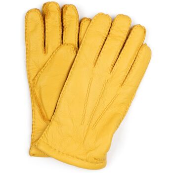 Hestra Handschoenen  Handschoen Matthew Leer Geel