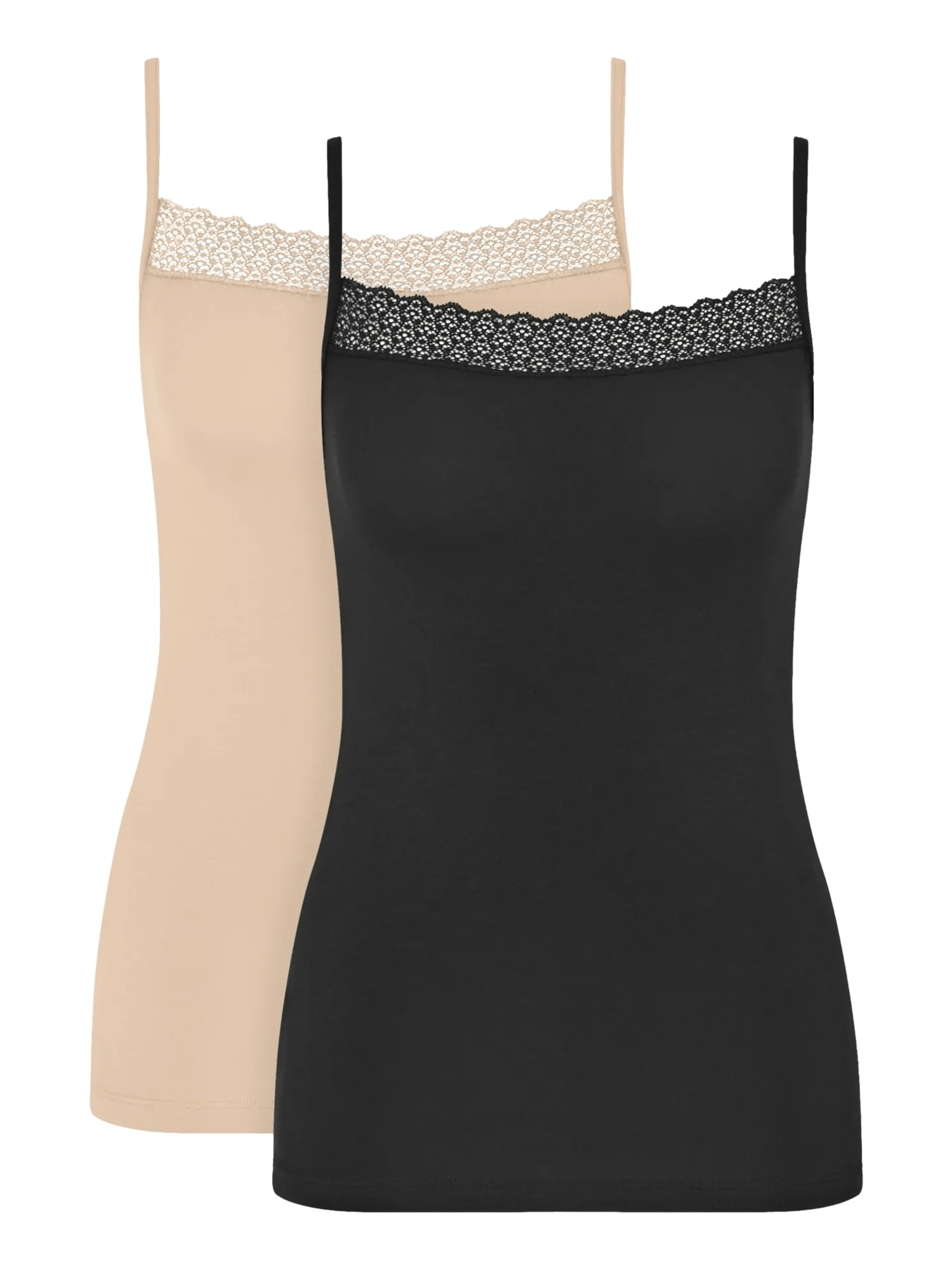 Triumph Top met spaghettibandjes Feel of Modal zacht, comfortabel, verstelbare bandjes (Set van 2)