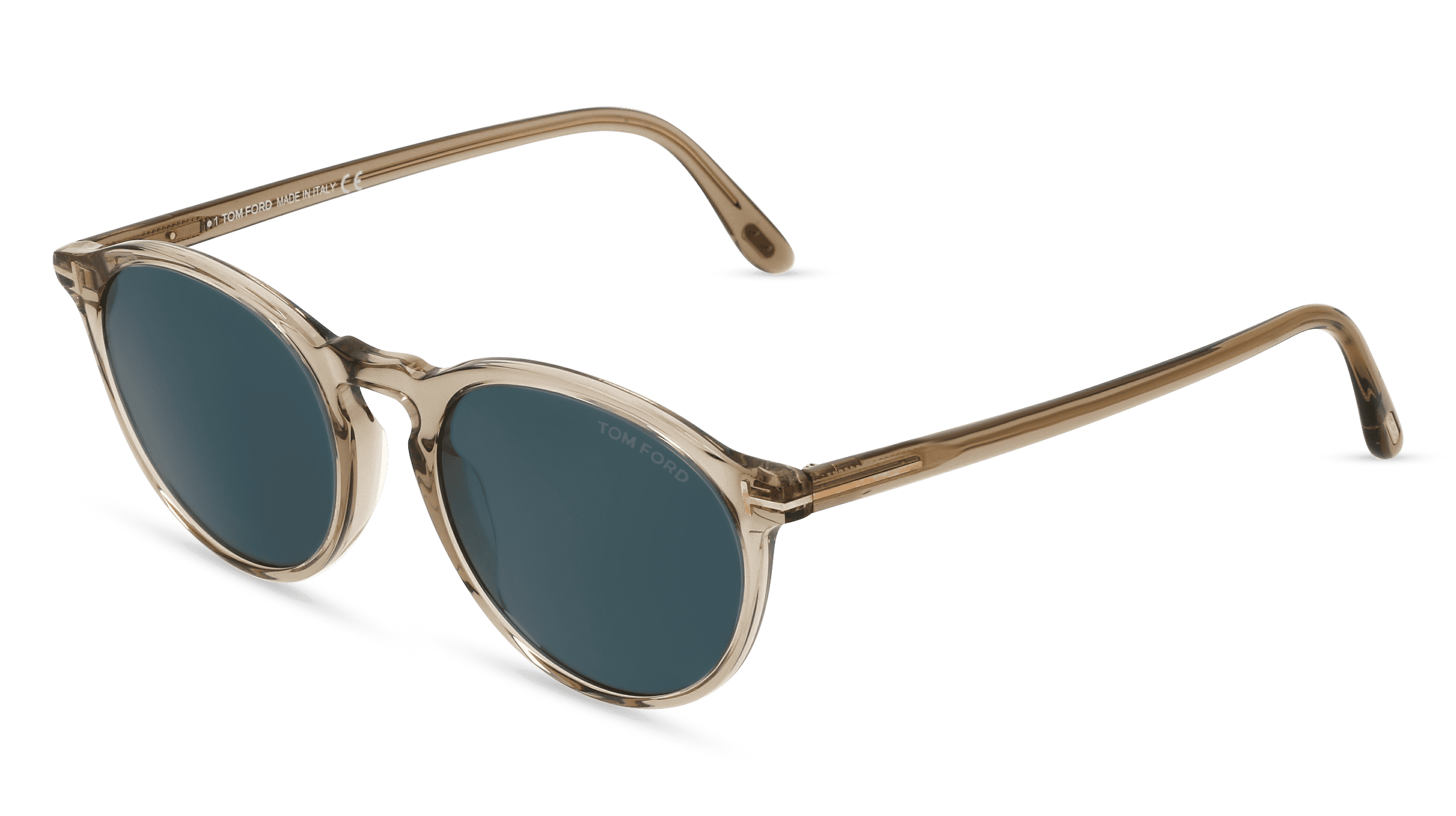 Tom Ford FT0904 AURELE Unisex Zonnebril, Beige glanzend