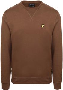 Lyle and Scott Lyle & Scott Sweat Crewneck Bruin