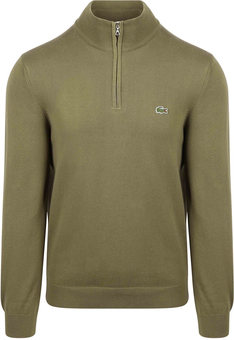 Lacoste Pullover Zipper Groen