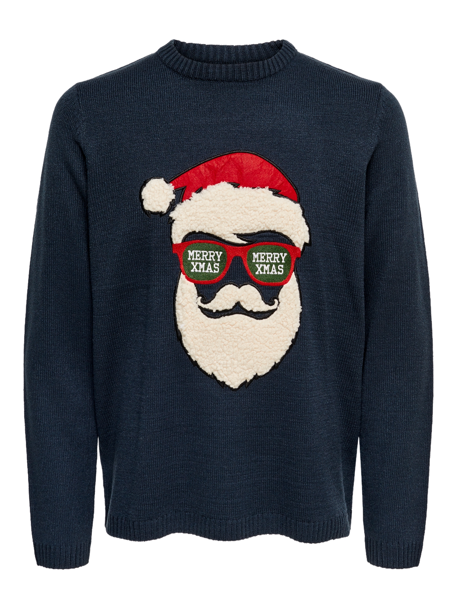 ONLY & SONS Gebreide trui ONSXMAS 7 FUNNY BADGE JAQUARD KNIT CS