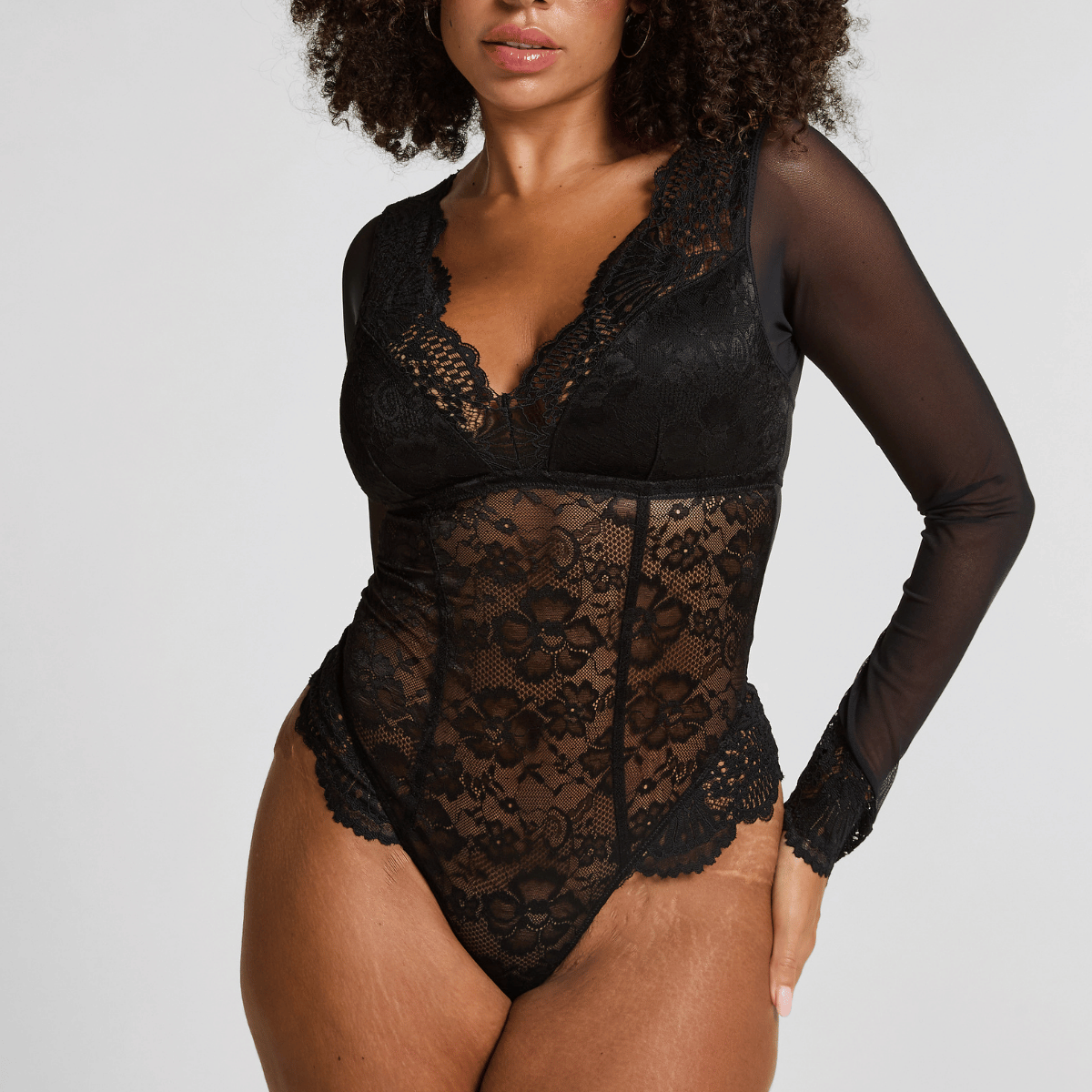 Hunkemöller Essie bodystocking, zwart