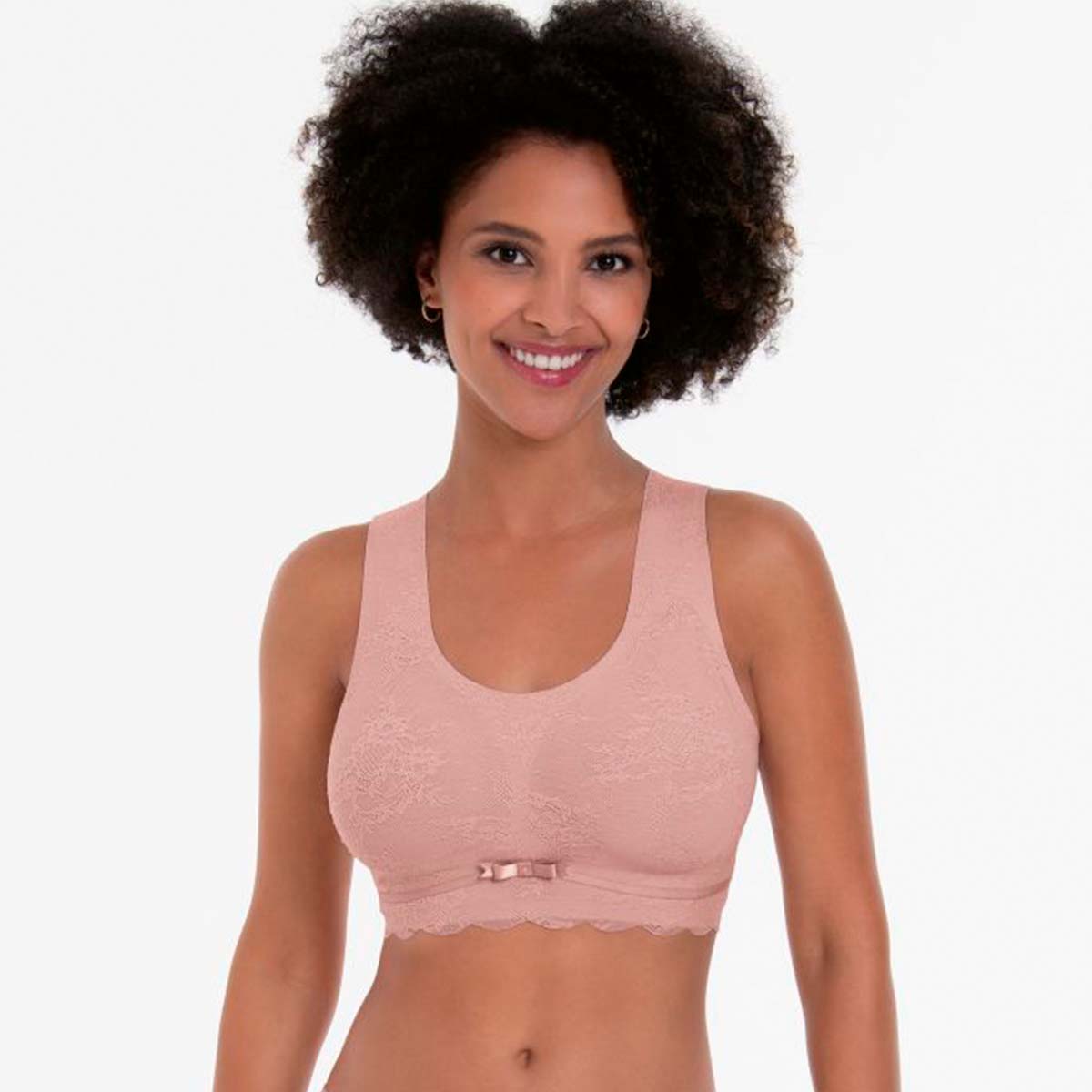 Anita Essential Lace bralette BH, roze