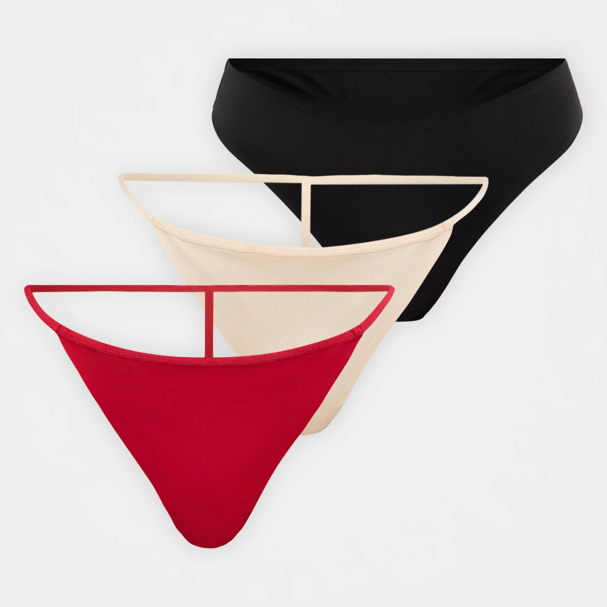 Hunkemöller Invisible 3-Pack g-string, multicolour