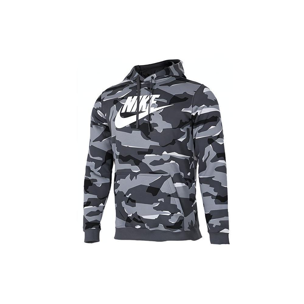 Nike Fleece Hooded Casual American Sweatshirt Heren sweatshirts Grijs AR2868-065 L