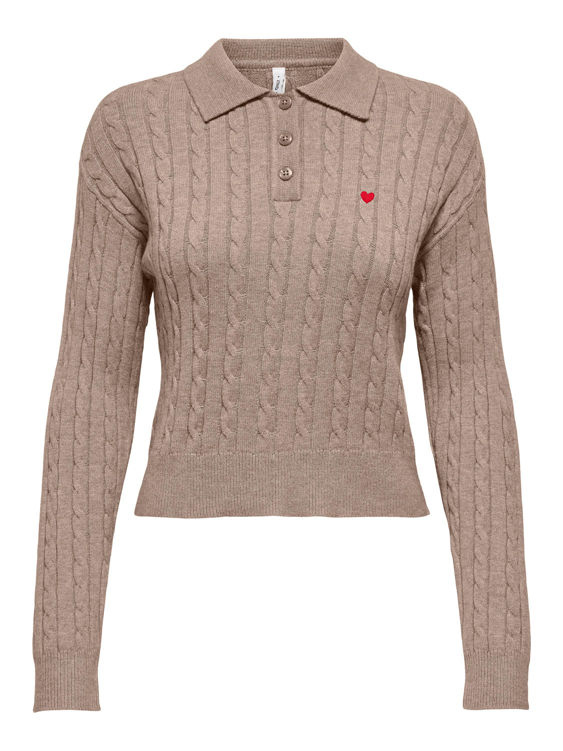 Only Onlkatia Ls Cable Polo Cc Knt