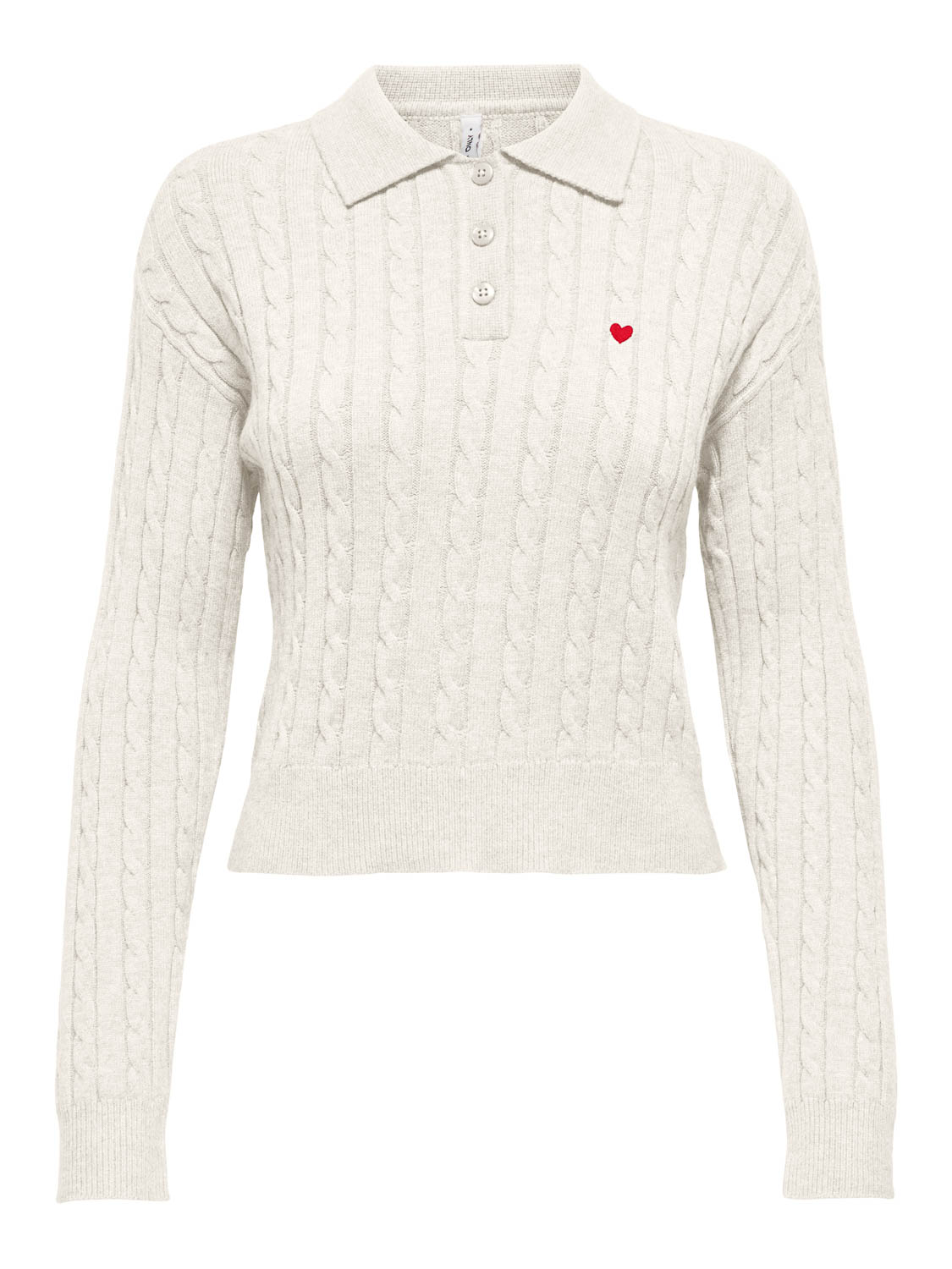 Only Onlkatia Ls Cable Polo Cc Knt