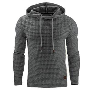 Pray Love-Men Clothing Herenmode Casual Outdoor Sweatshirt met Capuchon Hedging Hoodie Sweater M donkergrijze kleur