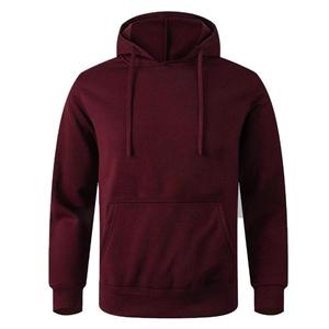 FEGKZLI Specialty Heren casual hoodies fleece hiphop effen sweatshirt heren sportkleding kleding sweatshirt herenkleding XXXL wijnrode kleur