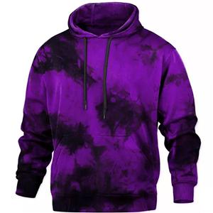 ETST WENDY 011 Europese en Amerikaanse Nieuwe Donkere Stijl Tie Dyeing 3D Geprinte Heren High Street Trendy Merk Hoodie en Grote Sportjas L