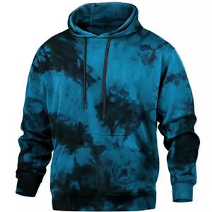 ETST WENDY 011 Europese en Amerikaanse Nieuwe Donkere Stijl Tie Dyeing 3D Geprinte Heren High Street Trendy Merk Hoodie en Grote Sportjas 3XL