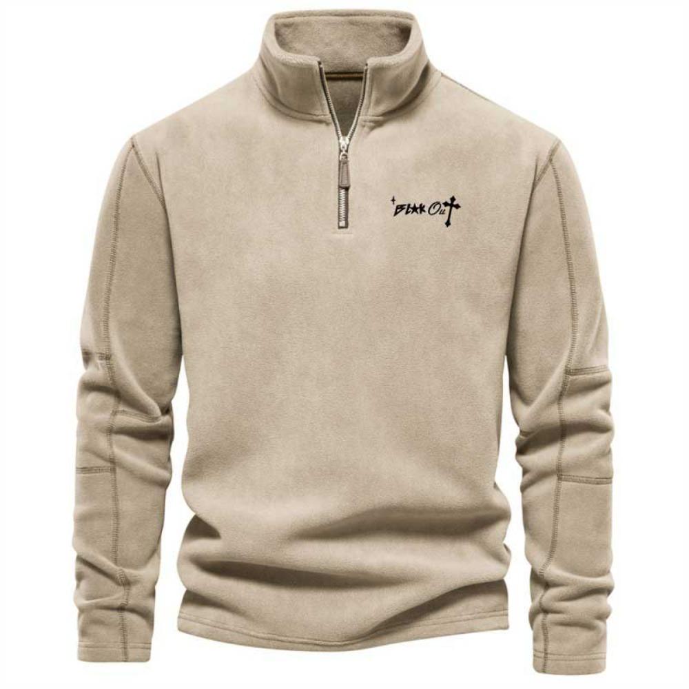 FEGKZLI Fashion Nieuwe herenhoodie Kwartrits Hoodies Zak Sport & Outdoor Streetwear Cool Casual Lente Herfst Kleding Hoodies Sweatshirts XL beige