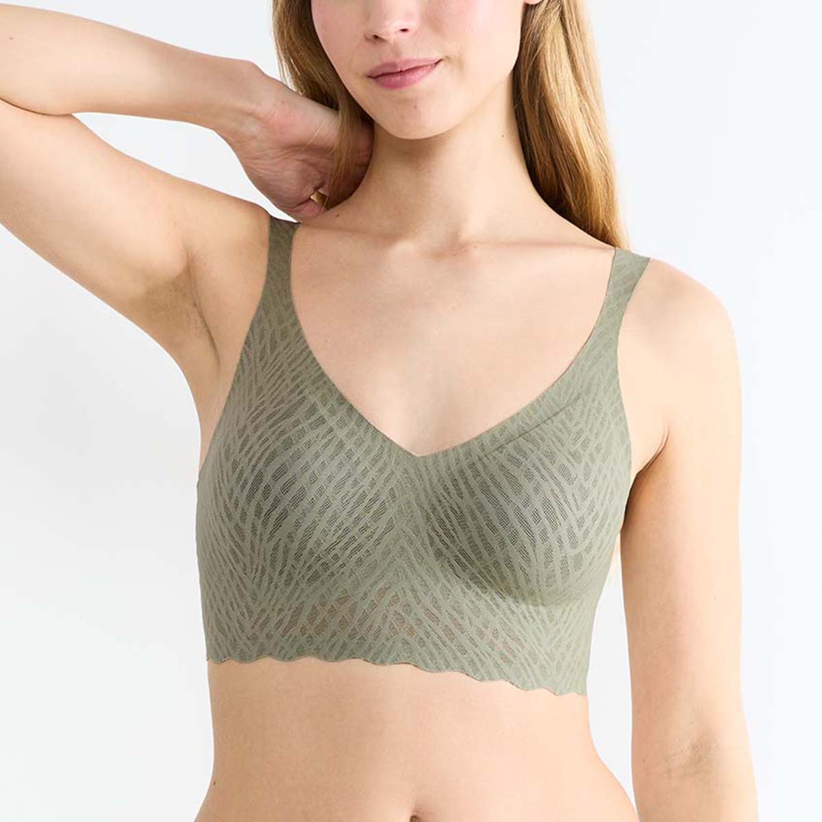 Sloggi Zero Feel Bliss bralette BH, groen